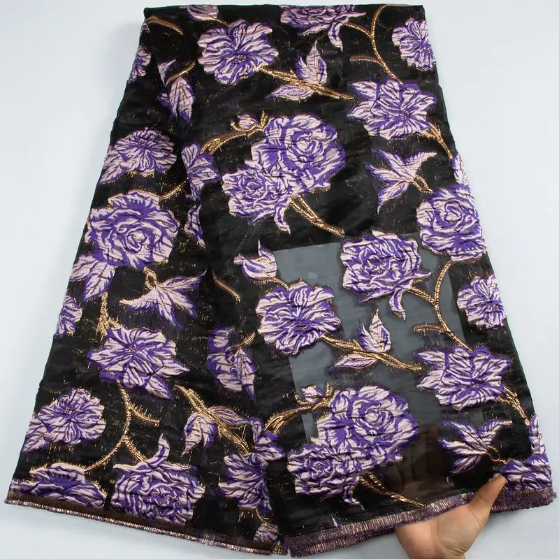 High Quality Brocade Jacquard Fabric Nigerian Floral Damask Cloth Flower Organza Tulle Net Lace Material For Bride Dress S3351
High Quality Brocade Jacquard Fabric Nigerian Floral Damask Cloth Flower Organza Tulle Net Lace Material For Bride Dress S3351