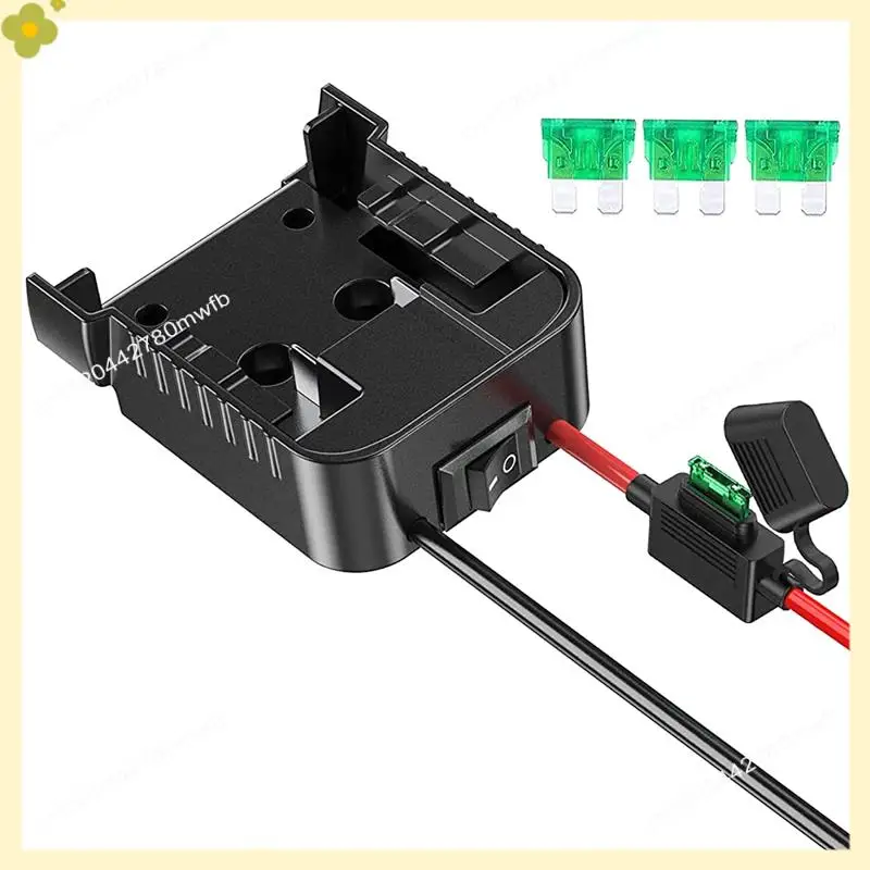 LDHL 12AWG адаптер для силовых колес для литиевой батареи 18 В, разъем питания DIY с переключателем, простая установка, простота в использовании
LDHL 12AWG адаптер для силовых колес для литиевой батареи 18 В, разъем питания DIY с переключателем, простая установка, простота в использовании