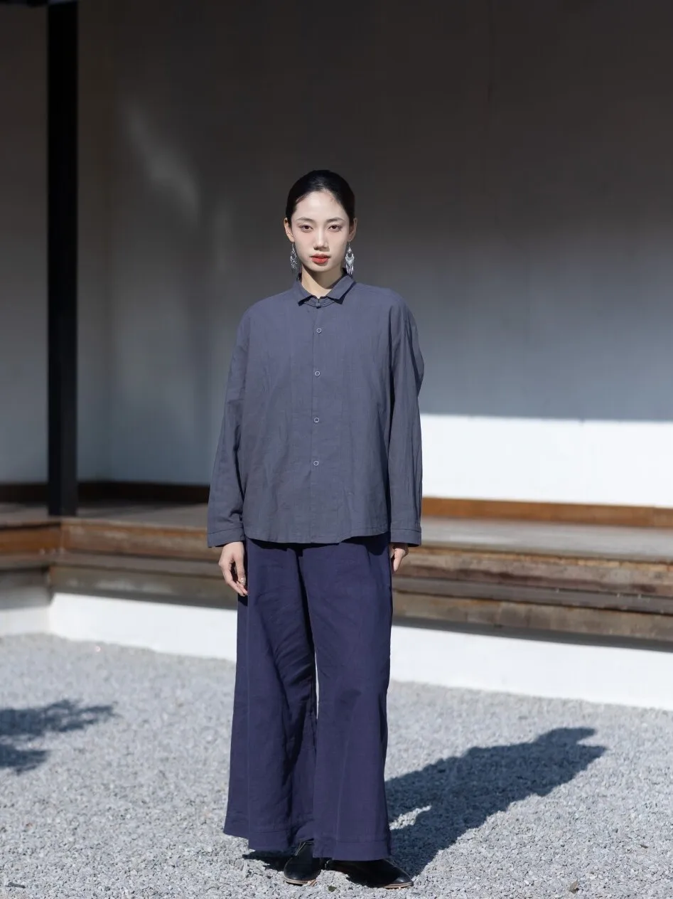 Casual Commute Cotton Linen Particle Sensation Wide Leg Pants Natural Waist Pocket Detail Ladies Fashion Spring Collection
Casual Commute Cotton Linen Particle Sensation Wide Leg Pants Natural Waist Pocket Detail Ladies Fashion Spring Collection