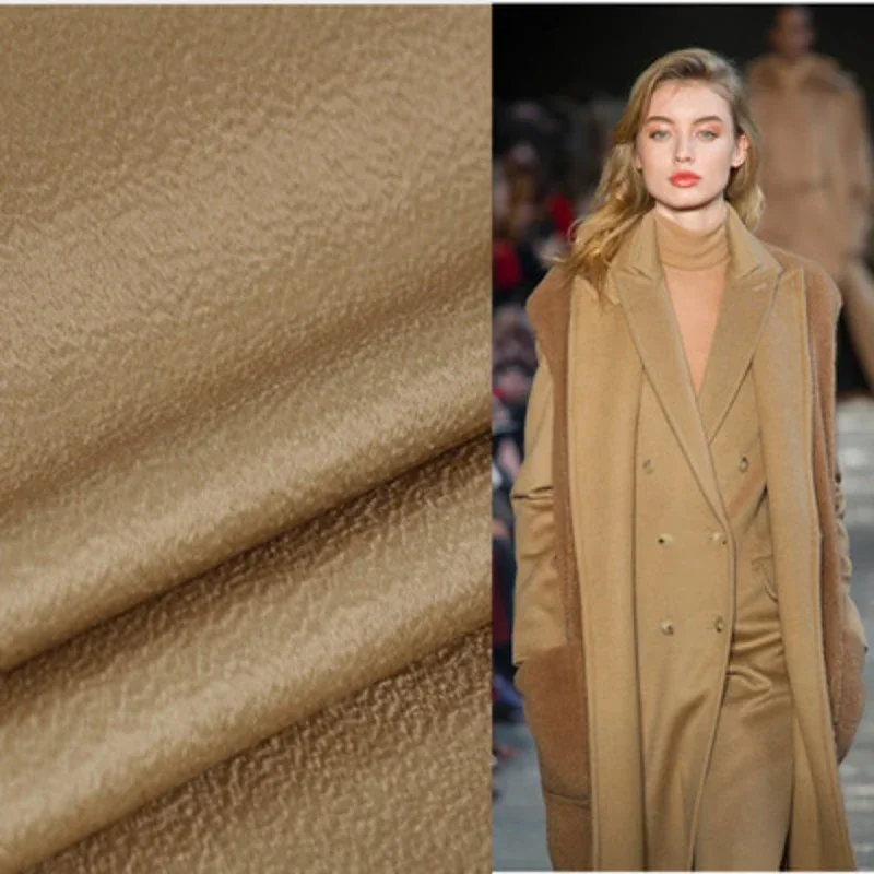 Double Faced Cashmere Wool Water Ripple Fabric Silk Material Warm Coat Autumn Winter Wholesale Cloth by the Meter for Sewing Diy
Double Faced Cashmere Wool Water Ripple Fabric Silk Material Warm Coat Autumn Winter Wholesale Cloth by the Meter for Sewing Diy