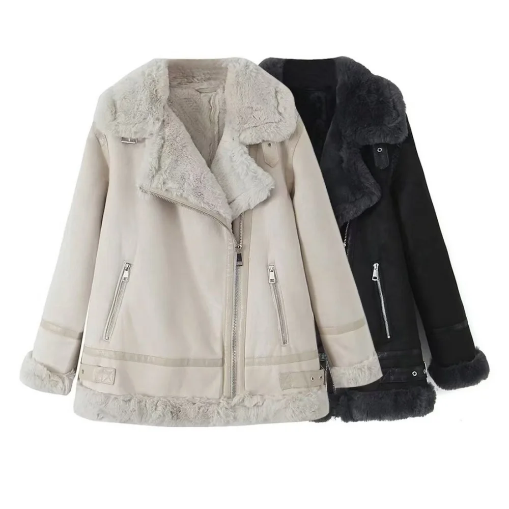 2024 autumn and winter new fashionable women's clothing fur integrated synthetic fur double-sided long jacket jacket
2024 autumn and winter new fashionable women's clothing fur integrated synthetic fur double-sided long jacket jacket