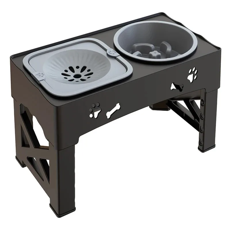 3 In 1 Pet Feeder Slow Feed Bowls Double Bowls Foldable With 5 Adjustable Height Suitable For Pets Of Different Heights
3 In 1 Pet Feeder Slow Feed Bowls Double Bowls Foldable With 5 Adjustable Height Suitable For Pets Of Different Heights