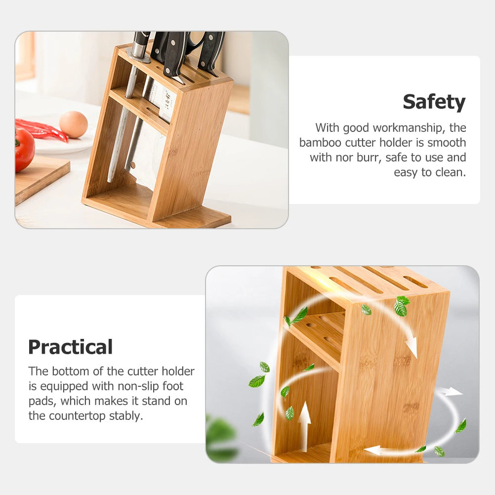 Бамбуковый держатель для резака, прочный органайзер для кухонного резака, нескользящие подушечки для ног, универсальный держатель для кухонной утвари, стеллаж для хранения
Бамбуковый держатель для резака, прочный органайзер для кухонного резака, нескользящие подушечки для ног, универсальный держатель для кухонной утвари, стеллаж для хранения