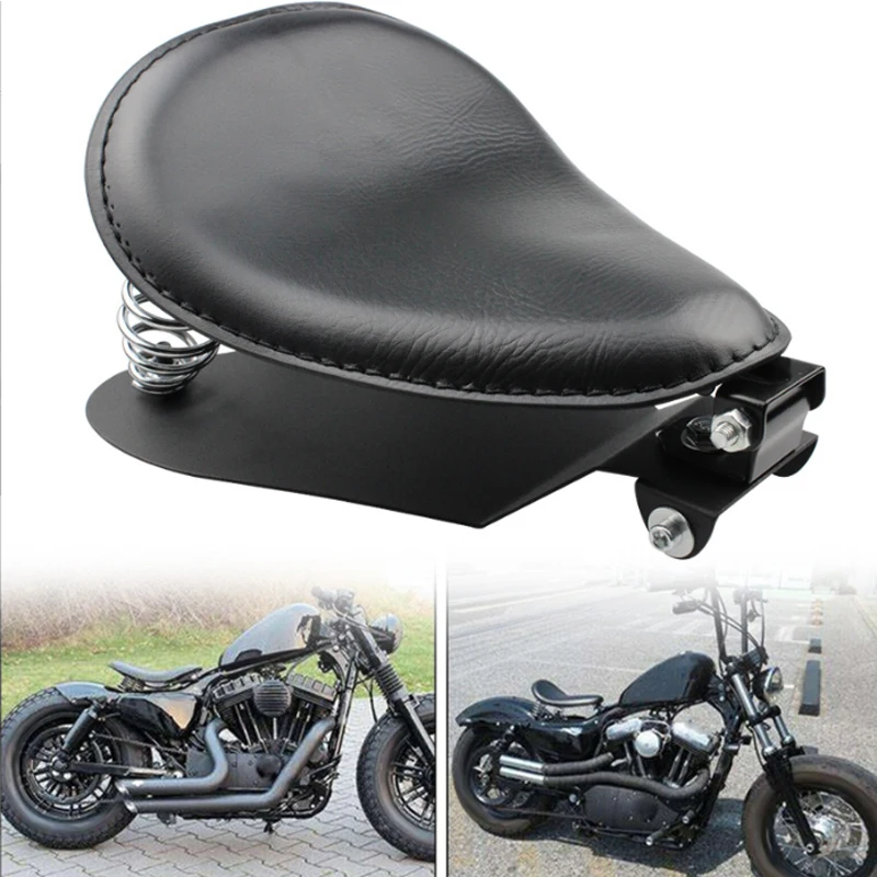 3 Inch Spring Base Bobber Leather Saddle FOR Harley XL883N Forty Eight XL1200 X48 XL 883N 12000 X 48 Dyna Softail Vintage Bike
3 Inch Spring Base Bobber Leather Saddle FOR Harley XL883N Forty Eight XL1200 X48 XL 883N 12000 X 48 Dyna Softail Vintage Bike