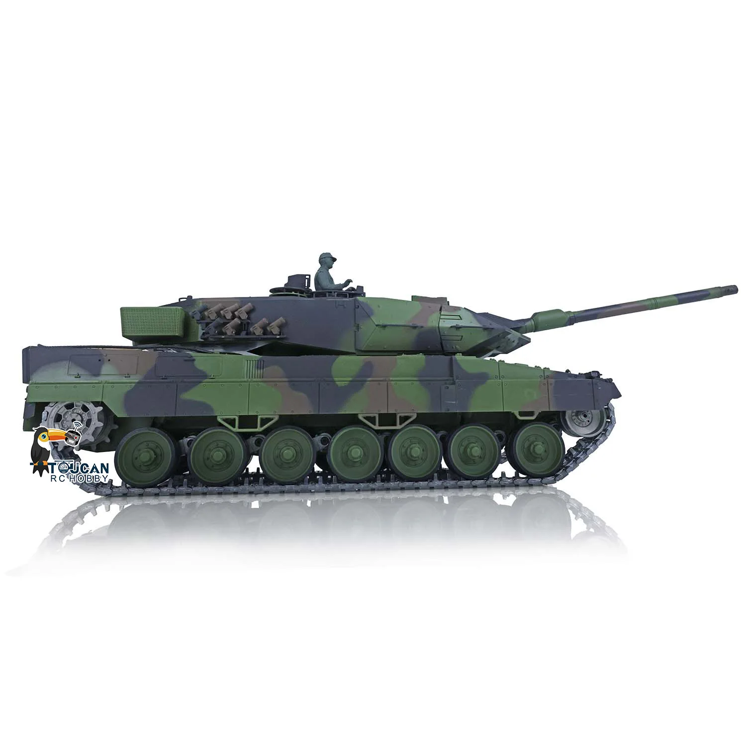 Игрушки HENG LONG 1/16 7,0 Модернизированный Leopard2A6 RC Tank 3889 с турелью на 360 градусов Автомобиль с дистанционным управлением для мальчиков TH17582-SMT4
Игрушки HENG LONG 1/16 7,0 Модернизированный Leopard2A6 RC Tank 3889 с турелью на 360 градусов Автомобиль с дистанционным управлением для мальчиков TH17582-SMT4