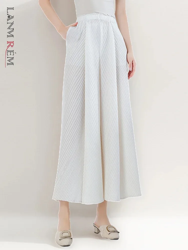 LANMREM Pleated Casual Pants Women Elastic High Waist Solid Color Ankle-length Trousers Fashion 2024 Summer New Clothing 2Z1864
LANMREM Pleated Casual Pants Women Elastic High Waist Solid Color Ankle-length Trousers Fashion 2024 Summer New Clothing 2Z1864