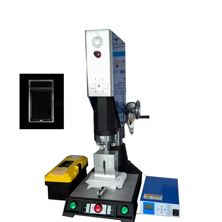 Automatic Ultrasonic Plastic Welder Machine 15K 2600W Ultrasonic Welding Machine For Slab Card Plastic Toy
Automatic Ultrasonic Plastic Welder Machine 15K 2600W Ultrasonic Welding Machine For Slab Card Plastic Toy