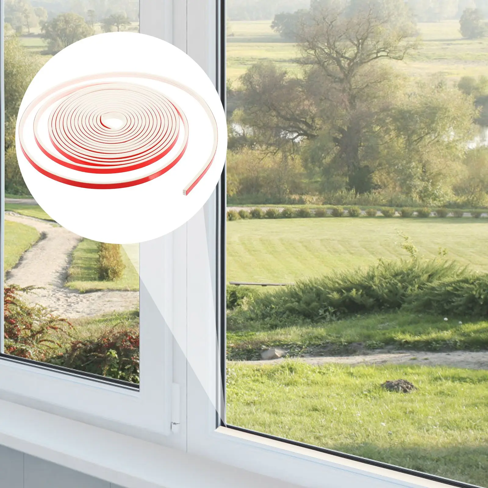 Silicone Door Seal Weather Stripping Self Adhesive Insulation Tape Soundproofing Door Frame Sealer for Sliding Doors Windows 
Silicone Door Seal Weather Stripping Self Adhesive Insulation Tape Soundproofing Door Frame Sealer for Sliding Doors Windows