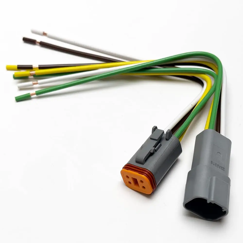 4-Pin Pigtail Kit 14AWG Pure Copper Wire, Waterproof, Made in USA
4-Pin Pigtail Kit 14AWG Pure Copper Wire, Waterproof, Made in USA
