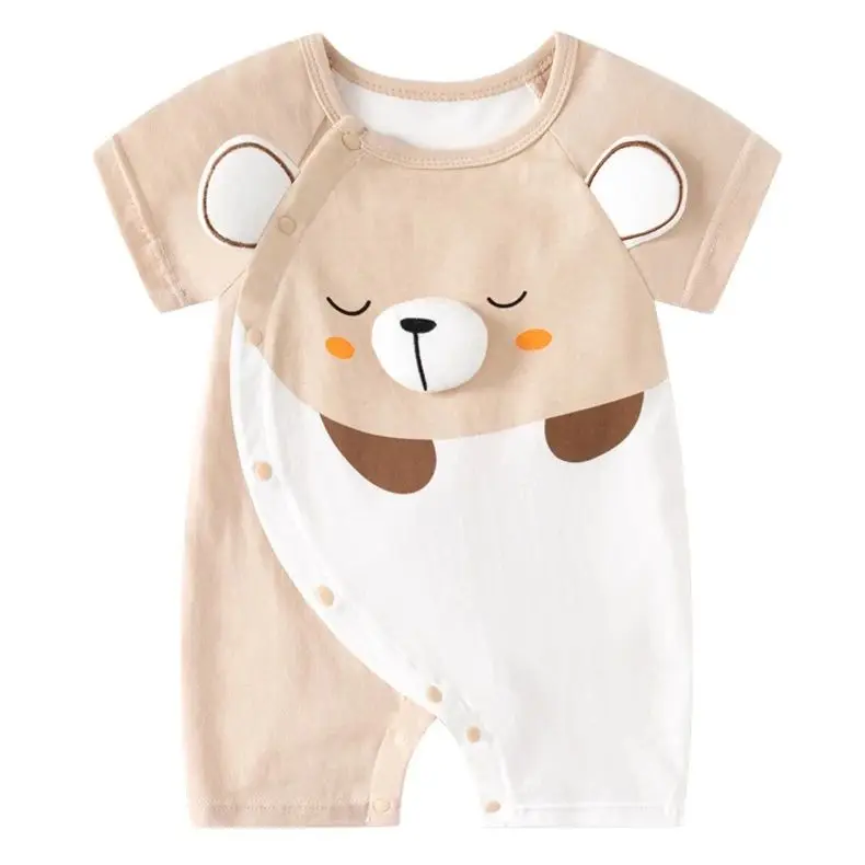 Baby Girl Boy Summer Romper Suit Short-sleeved Onesie Cotton Cartoon Thin Section Air Conditioning Loungewear Jumpsuit
Baby Girl Boy Summer Romper Suit Short-sleeved Onesie Cotton Cartoon Thin Section Air Conditioning Loungewear Jumpsuit