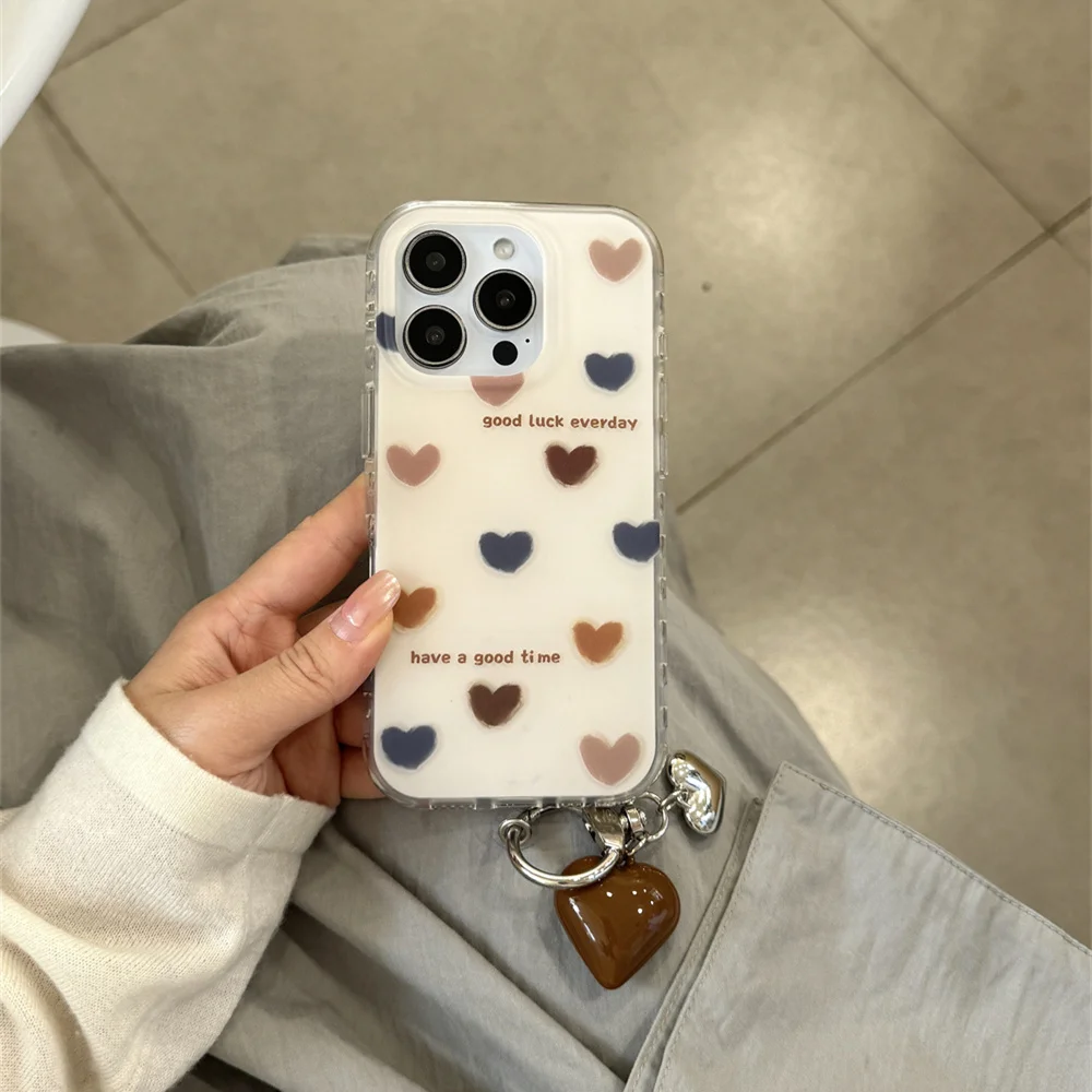 Korea INS Lovely Anti-fall Cover Funda For iPhone 16 Pro 14 15 16 Pro Max with Charm Luxury Stylish Cute Shock Protection Cover
Korea INS Lovely Anti-fall Cover Funda For iPhone 16 Pro 14 15 16 Pro Max with Charm Luxury Stylish Cute Shock Protection Cover