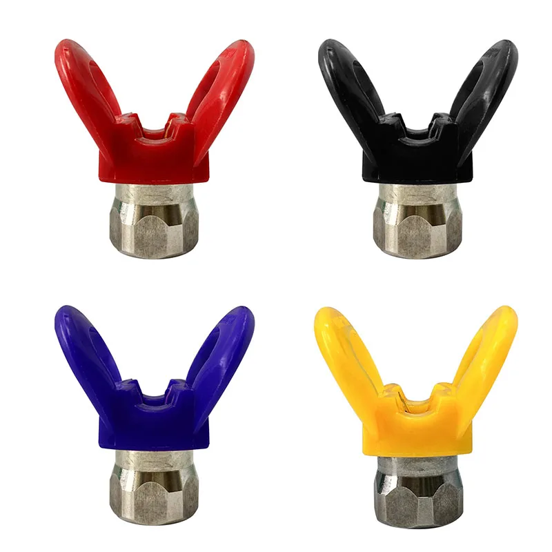4 colors Airless Spray Tip Plating Nozzle Etc Model Nozzle Sprayer Airbrush Tip For Airless Paint Spray Gun
4 colors Airless Spray Tip Plating Nozzle Etc Model Nozzle Sprayer Airbrush Tip For Airless Paint Spray Gun
