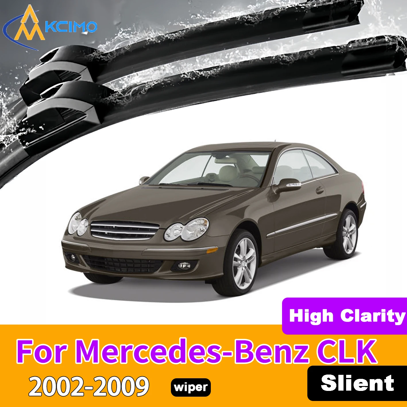 KCIMO 2PCS Front Windshield Wiper Blades For Mercedes-Benz CLK-Class 2002-2009 Rubber Full Coverage Wiping Silent Wiper Blades
KCIMO 2PCS Front Windshield Wiper Blades For Mercedes-Benz CLK-Class 2002-2009 Rubber Full Coverage Wiping Silent Wiper Blades
