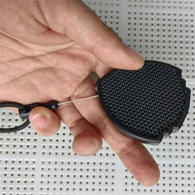 Anti-theft Metal Easy-to-pull Buckle Rope Elastic Keychain Sporty Retractable Key Ring Anti Lost Yoyo Ski Pass ID Card..
Anti-theft Metal Easy-to-pull Buckle Rope Elastic Keychain Sporty Retractable Key Ring Anti Lost Yoyo Ski Pass ID Card..