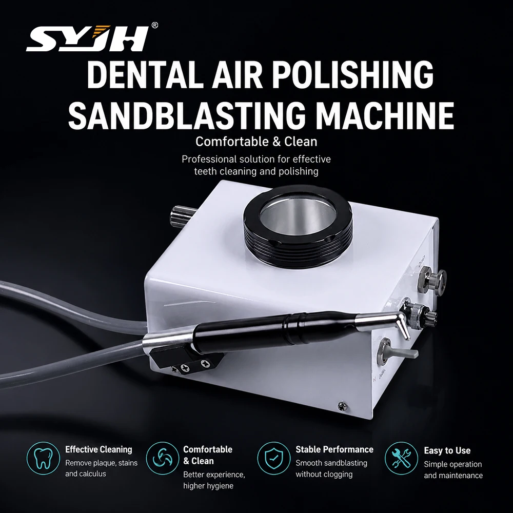 Dental Teeth Cleaning Sandblaster Gun Dental Sandblasting Machine Air Polisher Desktop Type Dentistry Lab Tools
Dental Teeth Cleaning Sandblaster Gun Dental Sandblasting Machine Air Polisher Desktop Type Dentistry Lab Tools