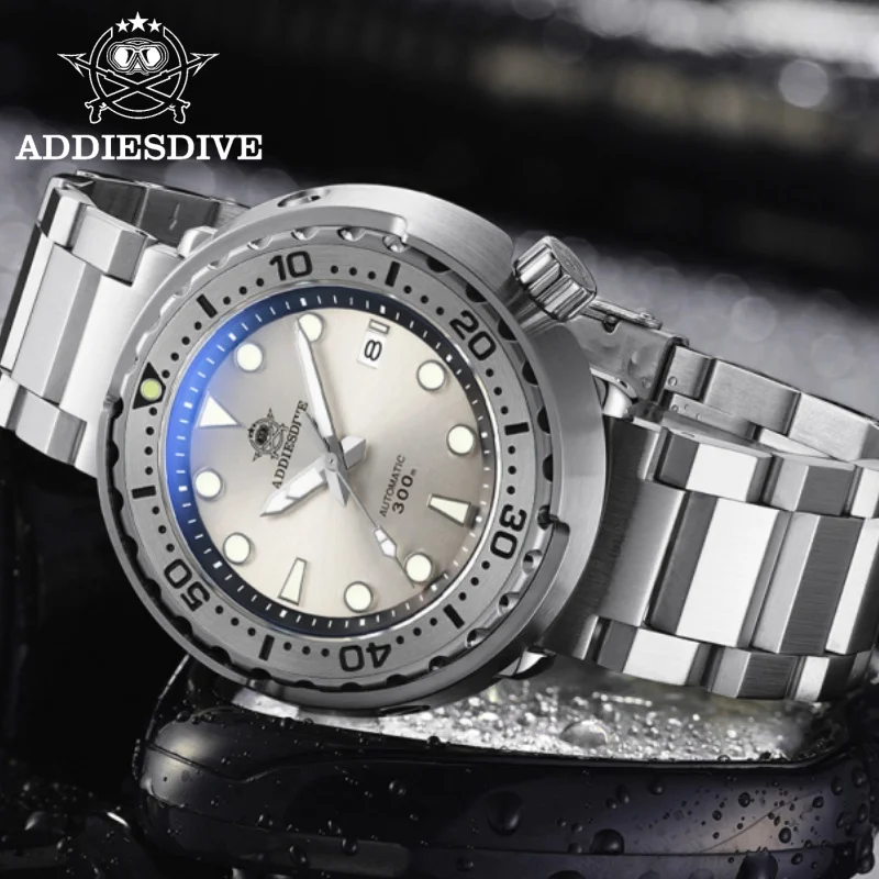 ADDIESDIVE Luxury Men Watch Sapphire Glass Tuna Watch 30Bar Waterproof BGW9 Super Luminous Calendar Automatic Mechanical Watches
ADDIESDIVE Luxury Men Watch Sapphire Glass Tuna Watch 30Bar Waterproof BGW9 Super Luminous Calendar Automatic Mechanical Watches