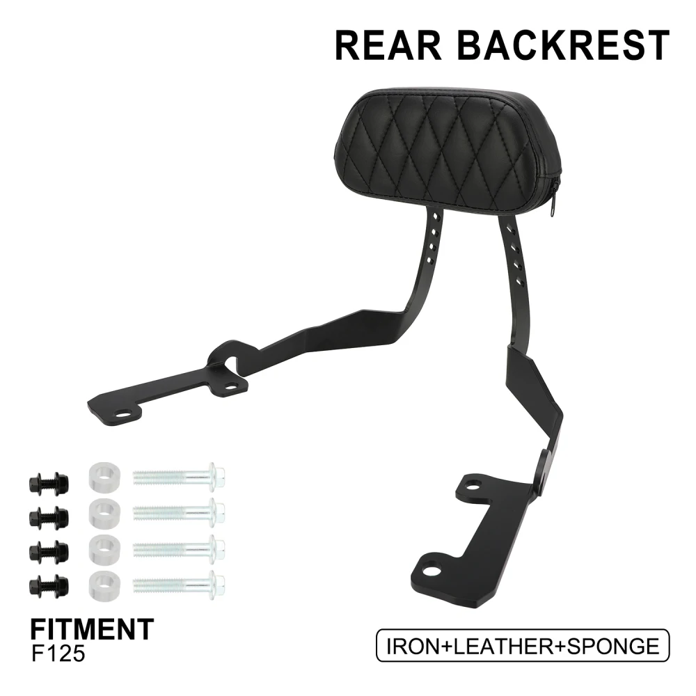 Seat Back Rear Seat Backrest With Screw Motorcycle Accessories For Honda F125 Motorbike E-Bike Iron Leather Sponge Scooter Moto
Seat Back Rear Seat Backrest With Screw Motorcycle Accessories For Honda F125 Motorbike E-Bike Iron Leather Sponge Scooter Moto