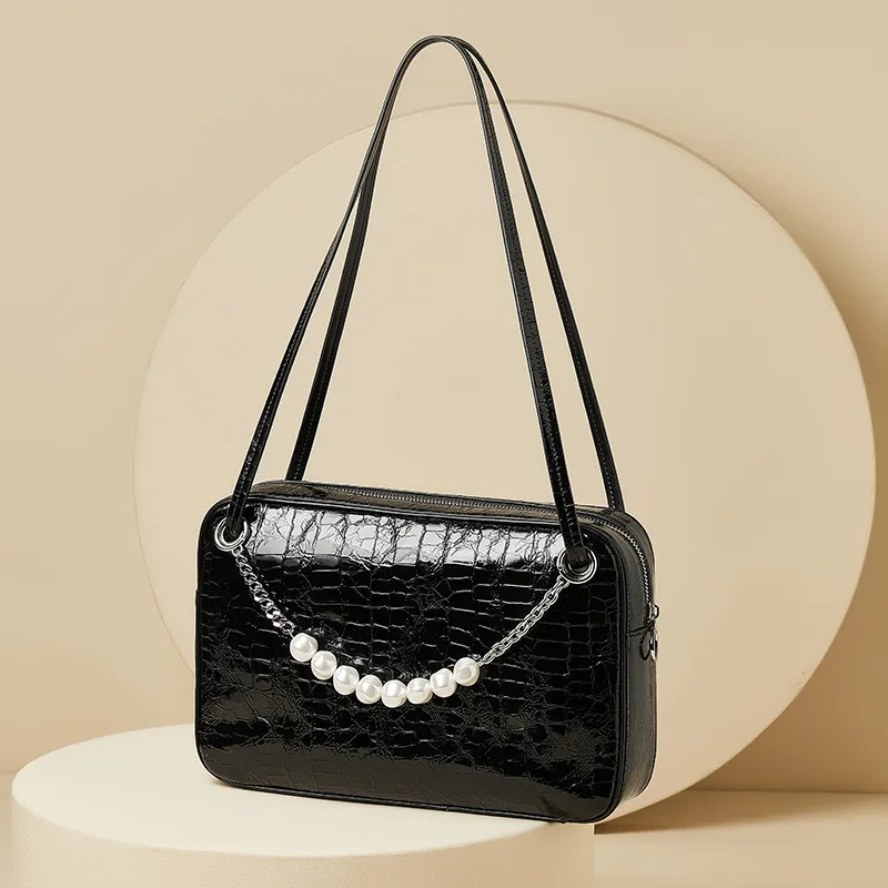 Shoulder Women's Handbag Genuine Leather Single Crossbody Bag Y2k Pillow New High-End Fashion Cowhide Retro Classic Style
Shoulder Women's Handbag Genuine Leather Single Crossbody Bag Y2k Pillow New High-End Fashion Cowhide Retro Classic Style