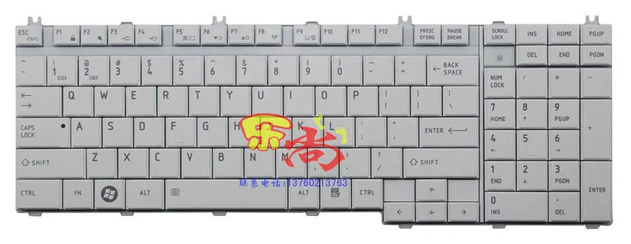 New Replacement FOR TOSHIBA Satellite L500 L500D US English version of the keyboard white
New Replacement FOR TOSHIBA Satellite L500 L500D US English version of the keyboard white