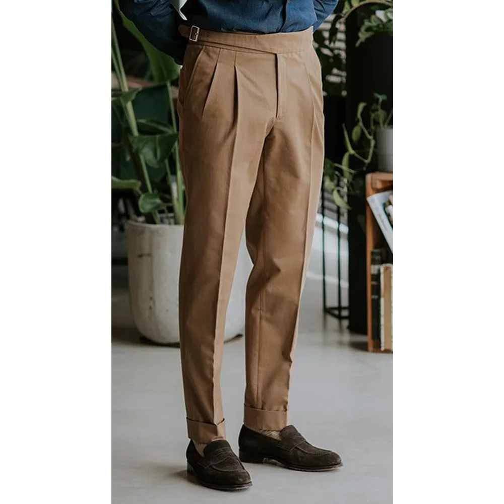 Business Work Pants for Man Casual Solid Color Men's Trousers Polyester Straight-Leg Trouser Tailoring Classic Clothing
Business Work Pants for Man Casual Solid Color Men's Trousers Polyester Straight-Leg Trouser Tailoring Classic Clothing