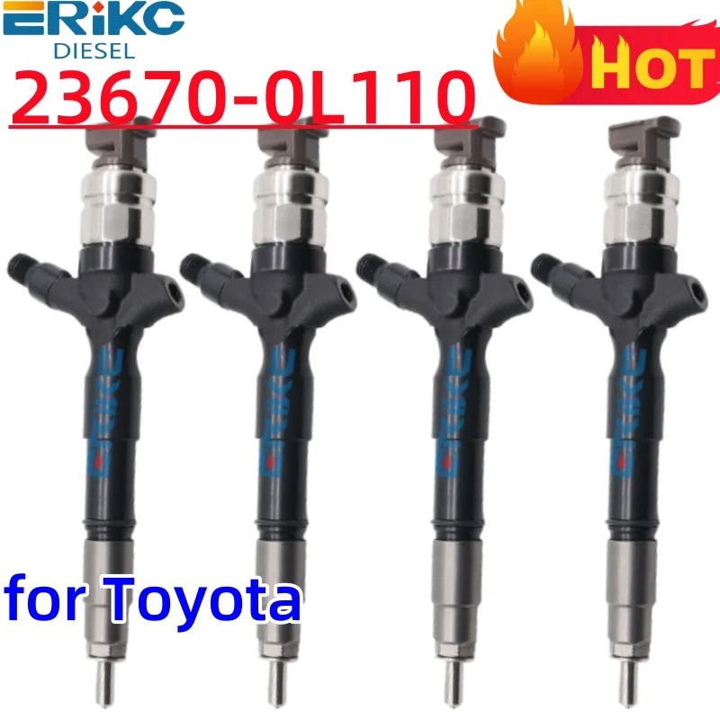 23670-0L110 Высококачественная топливная форсунка 295050-0540/23670-0L110 23670-09380 для Toyota Hilux Vigo 2kd Hiace 2.5 D 2kd-Ftv
23670-0L110 Высококачественная топливная форсунка 295050-0540/23670-0L110 23670-09380 для Toyota Hilux Vigo 2kd Hiace 2.5 D 2kd-Ftv