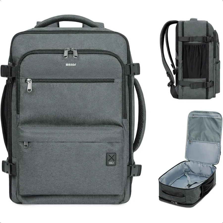 Travel Backpack For Spirit Airlines Personal Item Bag 18x14x8 with Wet Pocket 17 Inch Laptop Backpack for Men WomenGrey
Travel Backpack For Spirit Airlines Personal Item Bag 18x14x8 with Wet Pocket 17 Inch Laptop Backpack for Men WomenGrey