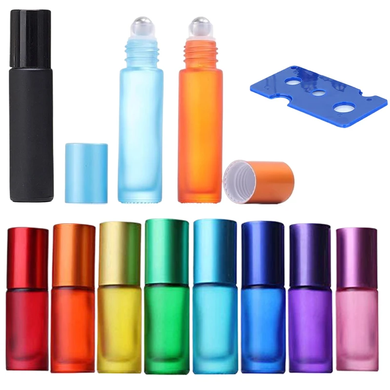 50Pcs 5-10ml Frosted Glass Essential Oils Roller Bottles Portable Travel Roll-on Vials w/ Opener Funnel For Perfume Aromatherapy
50Pcs 5-10ml Frosted Glass Essential Oils Roller Bottles Portable Travel Roll-on Vials w/ Opener Funnel For Perfume Aromatherapy