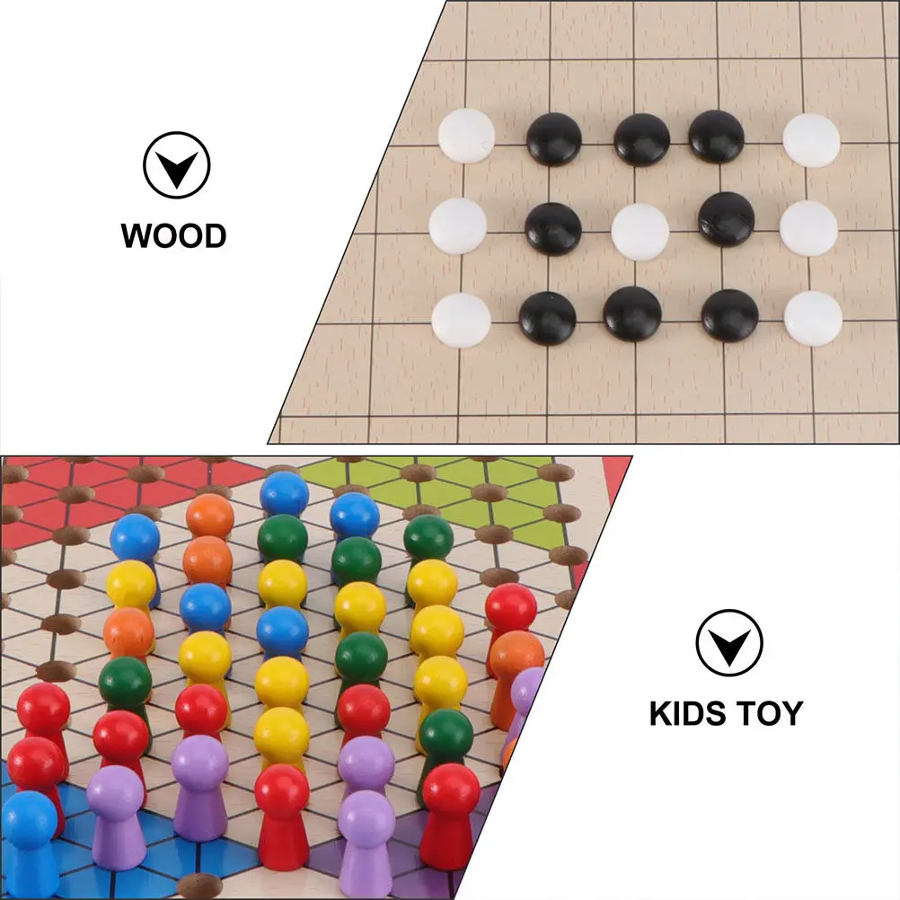 1Set Two in One Gobang Checkers Kids Game Educational Supply Creative Bright Color Lightweight Classroom Learning
1Set Two in One Gobang Checkers Kids Game Educational Supply Creative Bright Color Lightweight Classroom Learning