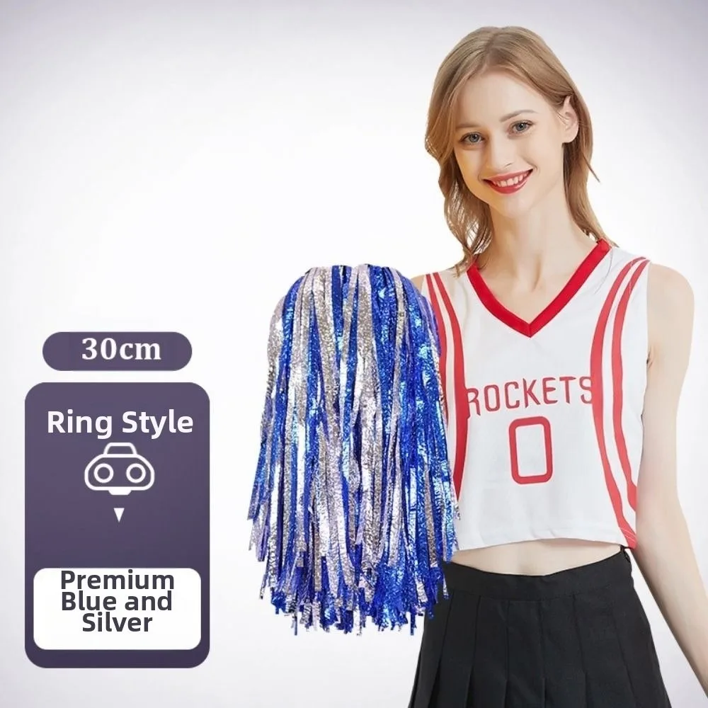 New 30cm Game Pom Poms PET Come On Props Cheering Ball Multicolors Sports Match Vocal Ball Dance Party Concert Decorator
New 30cm Game Pom Poms PET Come On Props Cheering Ball Multicolors Sports Match Vocal Ball Dance Party Concert Decorator