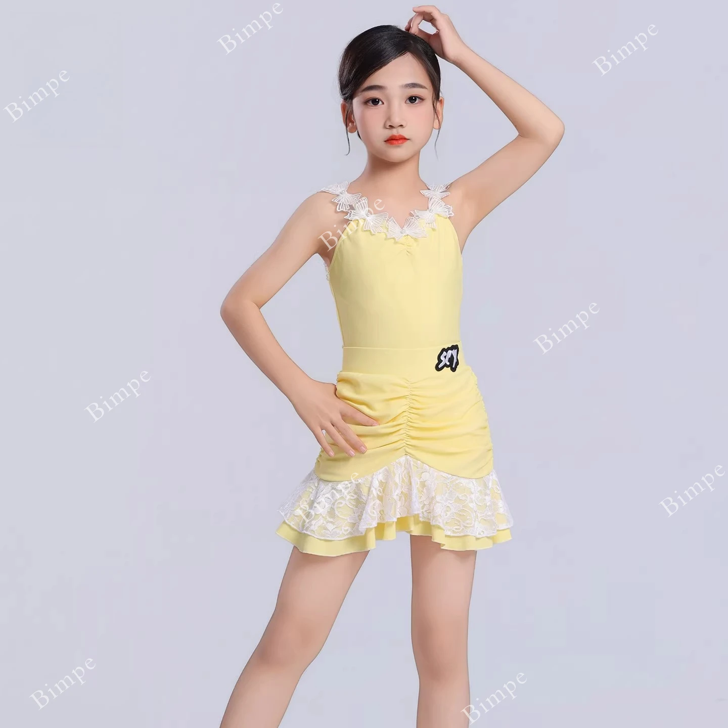 Girl Performance Costume Child Salsa Latin Dance Dress Girls' Dancing Dress Rumba Cha Cha Samba Ballroom Latin Practice Dress
Girl Performance Costume Child Salsa Latin Dance Dress Girls' Dancing Dress Rumba Cha Cha Samba Ballroom Latin Practice Dress