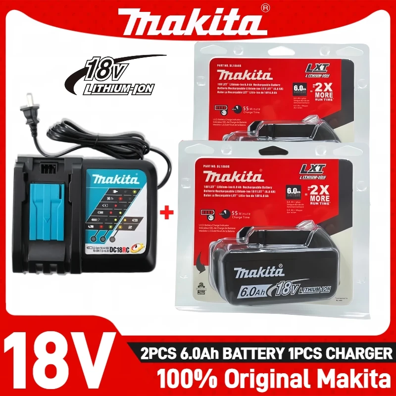 original Makita 18V battery, rechargeable 6.0Ah lithium battery, Makita 18V BL1840, BL1830B, BL1850B Makita 18V tool battery
original Makita 18V battery, rechargeable 6.0Ah lithium battery, Makita 18V BL1840, BL1830B, BL1850B Makita 18V tool battery