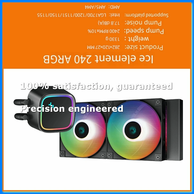 Computer CPU Radiator LS520 SE Digital 240mm CPU AIO Liquid Cooler with 4th Gen Dual-Chamber Pump, ARGB Fans-ABYS
Computer CPU Radiator LS520 SE Digital 240mm CPU AIO Liquid Cooler with 4th Gen Dual-Chamber Pump, ARGB Fans-ABYS