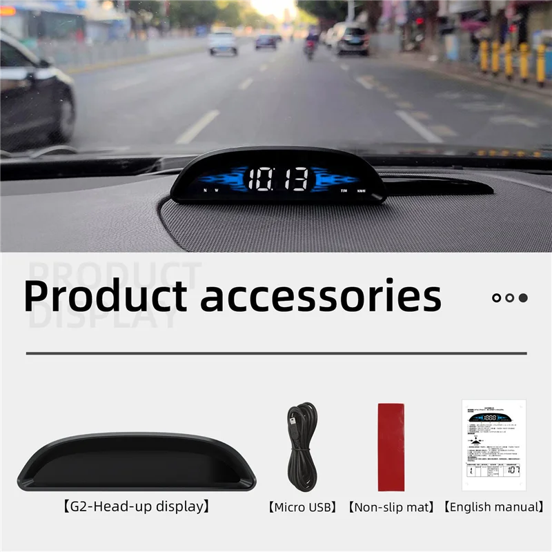 A30F-G2 Car HUD High-Definition Head-Up Display Speed Guide Head-Up Device Universal Replacement Accessories
A30F-G2 Car HUD High-Definition Head-Up Display Speed Guide Head-Up Device Universal Replacement Accessories