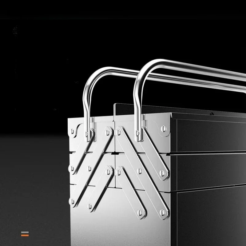 Organizer Tool Box Mechanic Storage Stainless Tool Box Professional Metal Suitcase Waterproof Case Parts Garage Accessories
Organizer Tool Box Mechanic Storage Stainless Tool Box Professional Metal Suitcase Waterproof Case Parts Garage Accessories