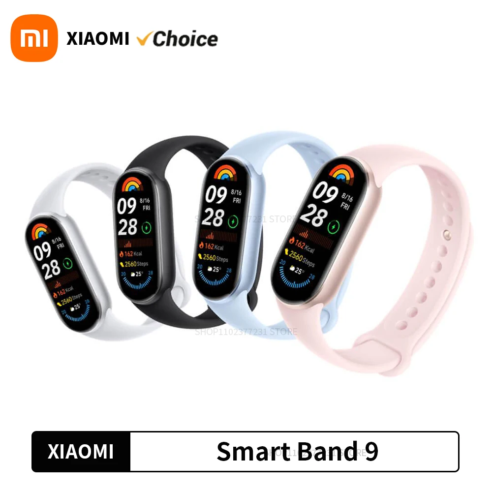 Новинка 2024, смарт-браслет Xiaomi 9 Mi, 8 цветов, AMOLED экран, Оксиметр в крови, Bluetooth, водонепроницаемые наручные спортивные часы Mi Band
Новинка 2024, смарт-браслет Xiaomi 9 Mi, 8 цветов, AMOLED экран, Оксиметр в крови, Bluetooth, водонепроницаемые наручные спортивные часы Mi Band