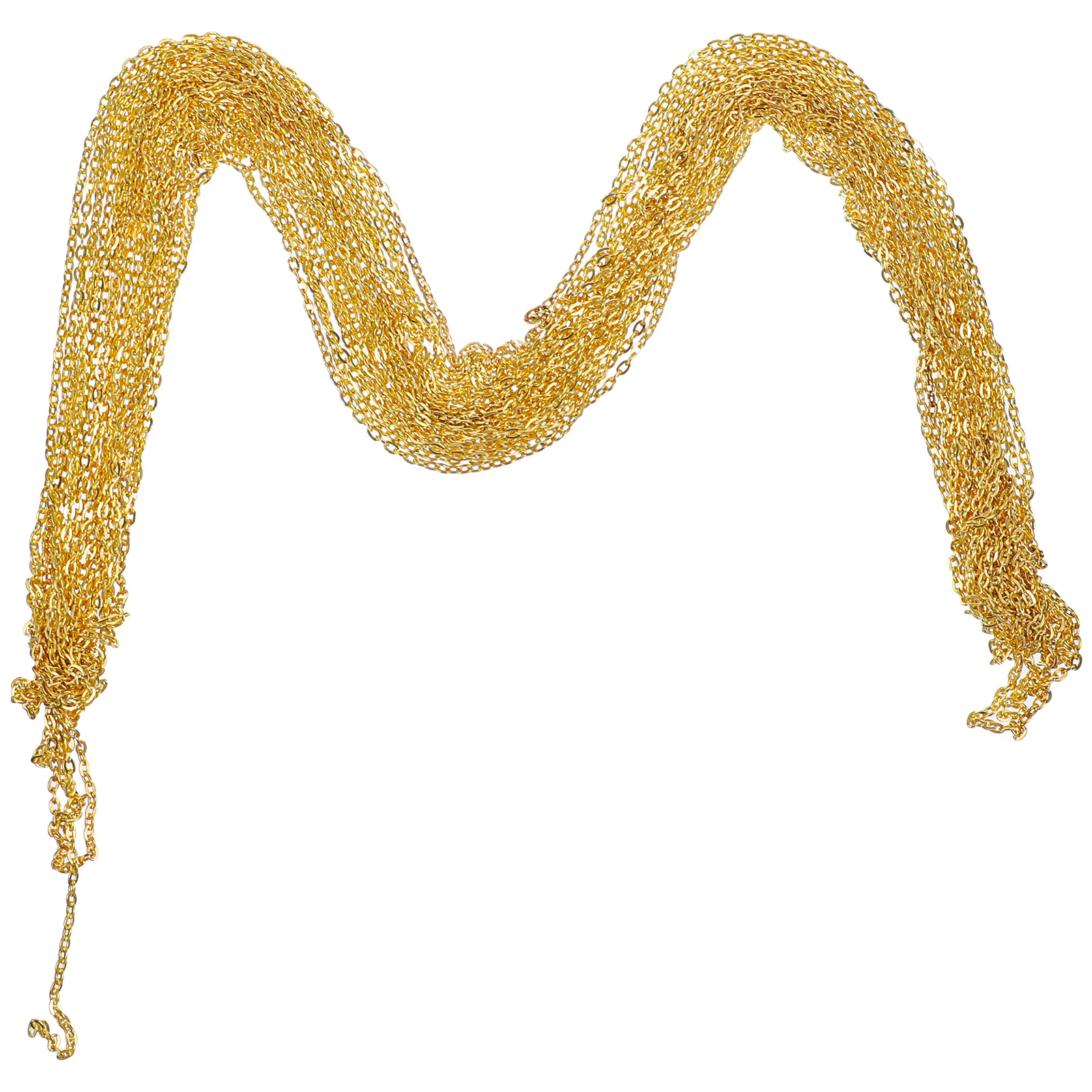 Flat Link Jewelry Making Diy Craft Chains For Necklace Bracelet Body Chain Decor Durable Smooth Wear-Resistant Chains For
Flat Link Jewelry Making Diy Craft Chains For Necklace Bracelet Body Chain Decor Durable Smooth Wear-Resistant Chains For