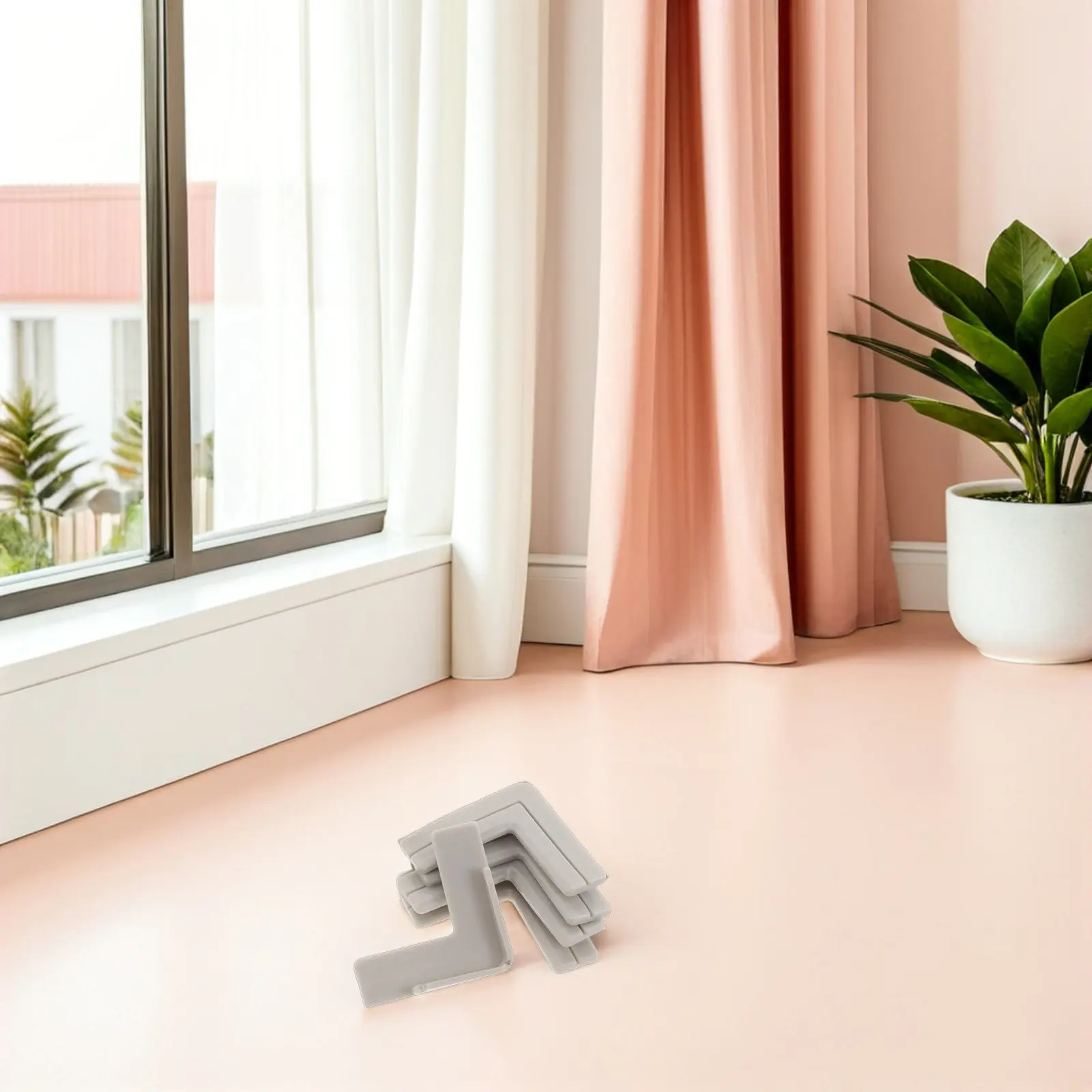 20Pcs L-Shaped Window Corner Protector Guards Soft Self-Adhesive Anti- Bumper for Child Safety Baby Proofing
20Pcs L-Shaped Window Corner Protector Guards Soft Self-Adhesive Anti- Bumper for Child Safety Baby Proofing