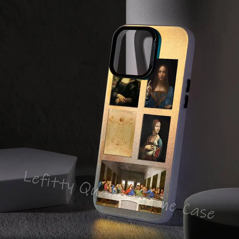 Fashion Da Vinci INS Art Phone Case For IPhone 17 16 15 14 13 12 11 Plus Pro Max Multicolor Aurora Laser Shockproof Funda Cover
Fashion Da Vinci INS Art Phone Case For IPhone 17 16 15 14 13 12 11 Plus Pro Max Multicolor Aurora Laser Shockproof Funda Cover
