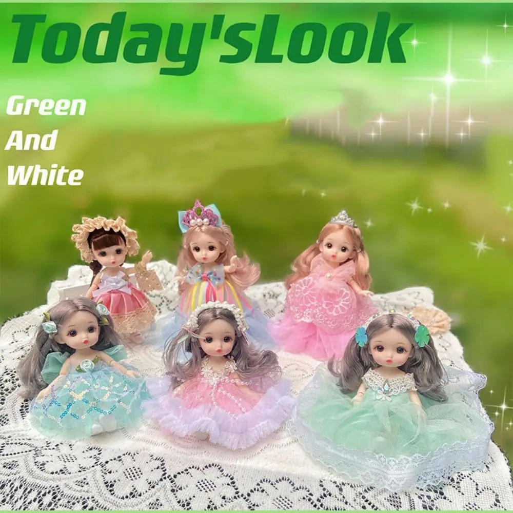 16 Cm Big Eyes Princess BJD Doll Movabl 13 Joints 16cm Bjd Doll Safe Plastic Cute 13 Movable Joints Mini Girl Toy Play House
16 Cm Big Eyes Princess BJD Doll Movabl 13 Joints 16cm Bjd Doll Safe Plastic Cute 13 Movable Joints Mini Girl Toy Play House