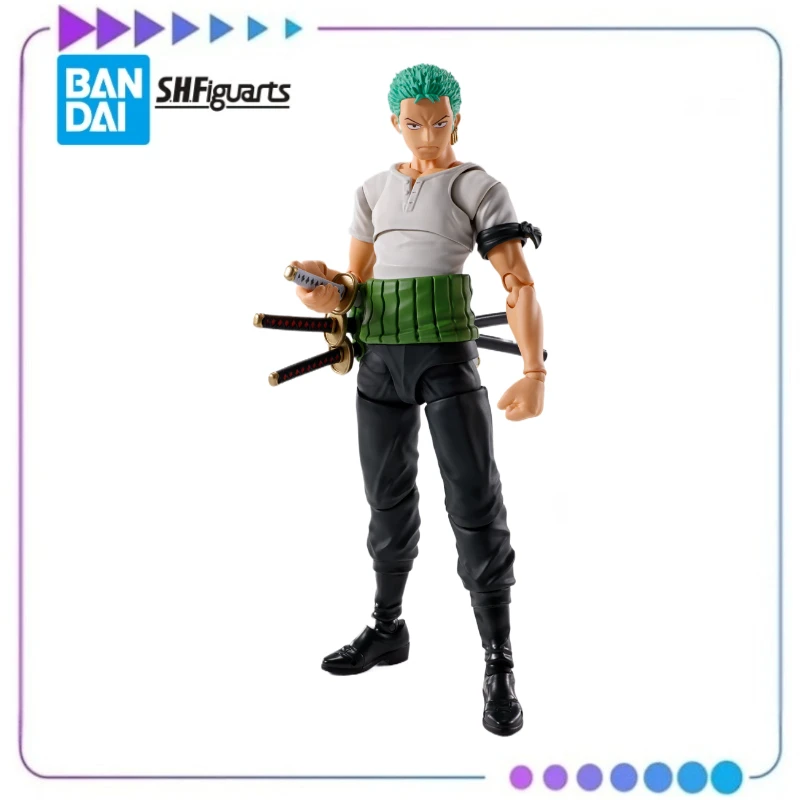 【Оригинал】BANDAI SHF ONE PIECE Roronoa Zoro Romance Dawn Фигурки Модель игрушки
【Оригинал】BANDAI SHF ONE PIECE Roronoa Zoro Romance Dawn Фигурки Модель игрушки