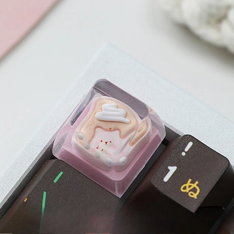 Cute Keycaps Pink Very Cute Resin Dropper Photic Keycaps Animal Keycaps for Single Keycaps for Mechanical Keyboard Profile
Cute Keycaps Pink Very Cute Resin Dropper Photic Keycaps Animal Keycaps for Single Keycaps for Mechanical Keyboard Profile
