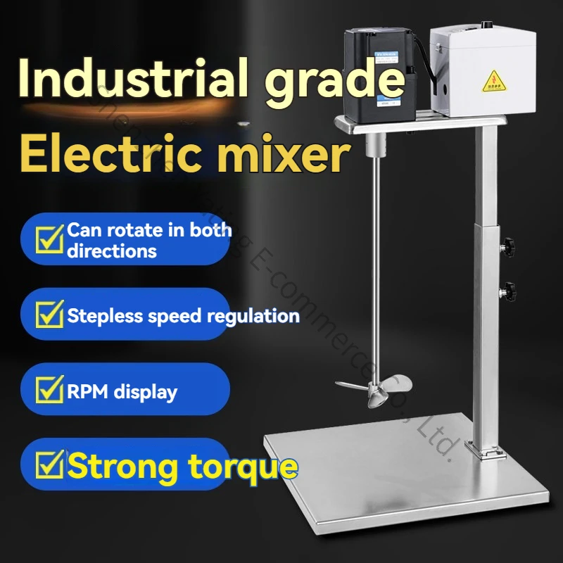 Electric Mixer Commercial Beater Industrial Paint Paint Mixer Manual Lift Laboratory Milk Tea Shop
Electric Mixer Commercial Beater Industrial Paint Paint Mixer Manual Lift Laboratory Milk Tea Shop