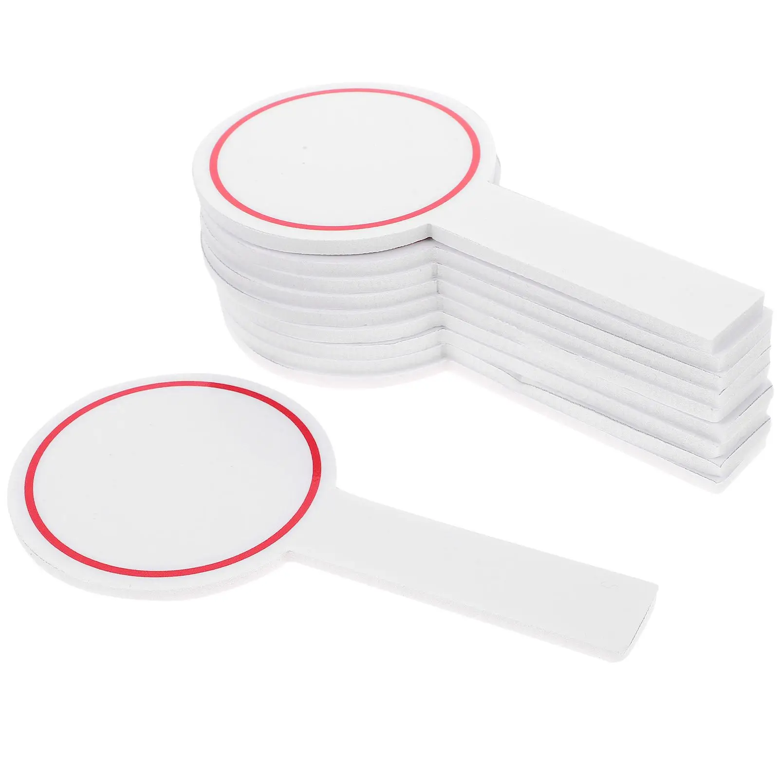 20Pcs Mini Handheld Dry Erase Boards Blank Writing Paddles Kids Student White Boards Classroom Auction Marker
20Pcs Mini Handheld Dry Erase Boards Blank Writing Paddles Kids Student White Boards Classroom Auction Marker