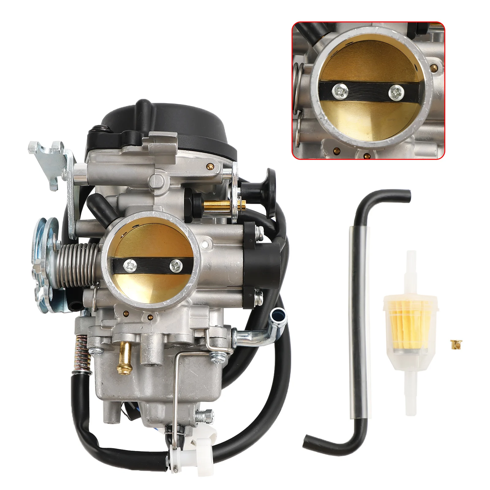 Карбюратор Topteng для SUZUKI DRZ400S DRZ400SM KAWASAKI KLX400SR 15003-S010 
Карбюратор Topteng для SUZUKI DRZ400S DRZ400SM KAWASAKI KLX400SR 15003-S010