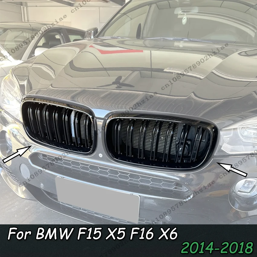 Double Line Style Gloss Black Front Bumper Sport Racing Grill For BMW F15 X5 F16 X6 2014-2018 Racing Grille Car Accessories ABS
Double Line Style Gloss Black Front Bumper Sport Racing Grill For BMW F15 X5 F16 X6 2014-2018 Racing Grille Car Accessories ABS