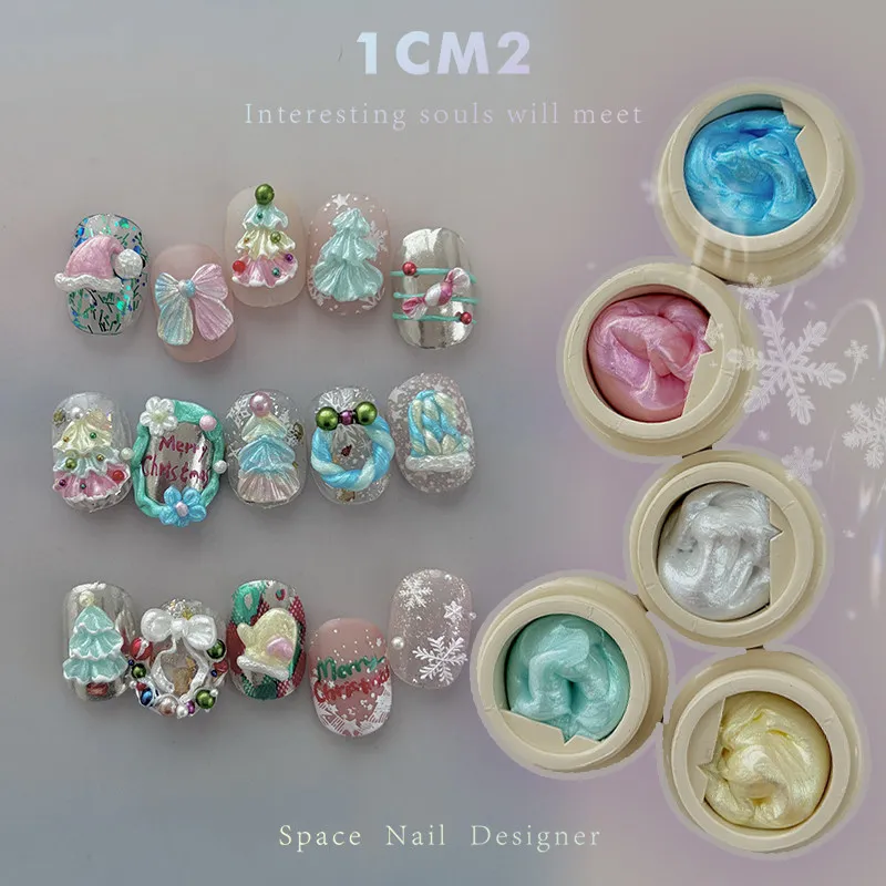 5g Aurora Pearl Mermaid 3D Sculpting Gel - Flash Hardening Non-Stick Hand Nail Extension & Modeling Gel for Nail Salon Manicure
5g Aurora Pearl Mermaid 3D Sculpting Gel - Flash Hardening Non-Stick Hand Nail Extension & Modeling Gel for Nail Salon Manicure