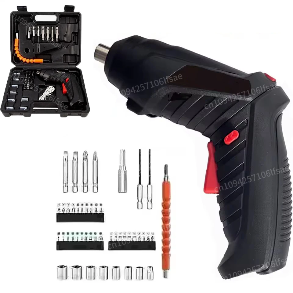 3.6V Electric screwdriver Battery rechargeable Portable screwdriver Wireless screwdriver Multi-function drill tool set
3.6V Electric screwdriver Battery rechargeable Portable screwdriver Wireless screwdriver Multi-function drill tool set