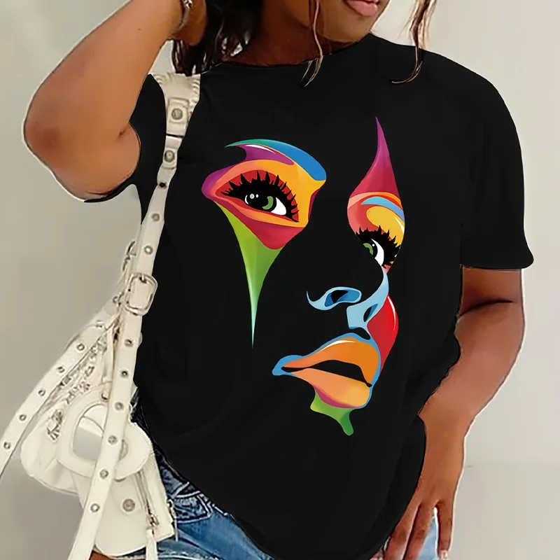 Short Sleeve Graphic T Shirts Summer Clothes Women 2024 Black Y2K Vintage Top Tee Woman Aesthetic Casual Fashion Printed T-shirt
Short Sleeve Graphic T Shirts Summer Clothes Women 2024 Black Y2K Vintage Top Tee Woman Aesthetic Casual Fashion Printed T-shirt