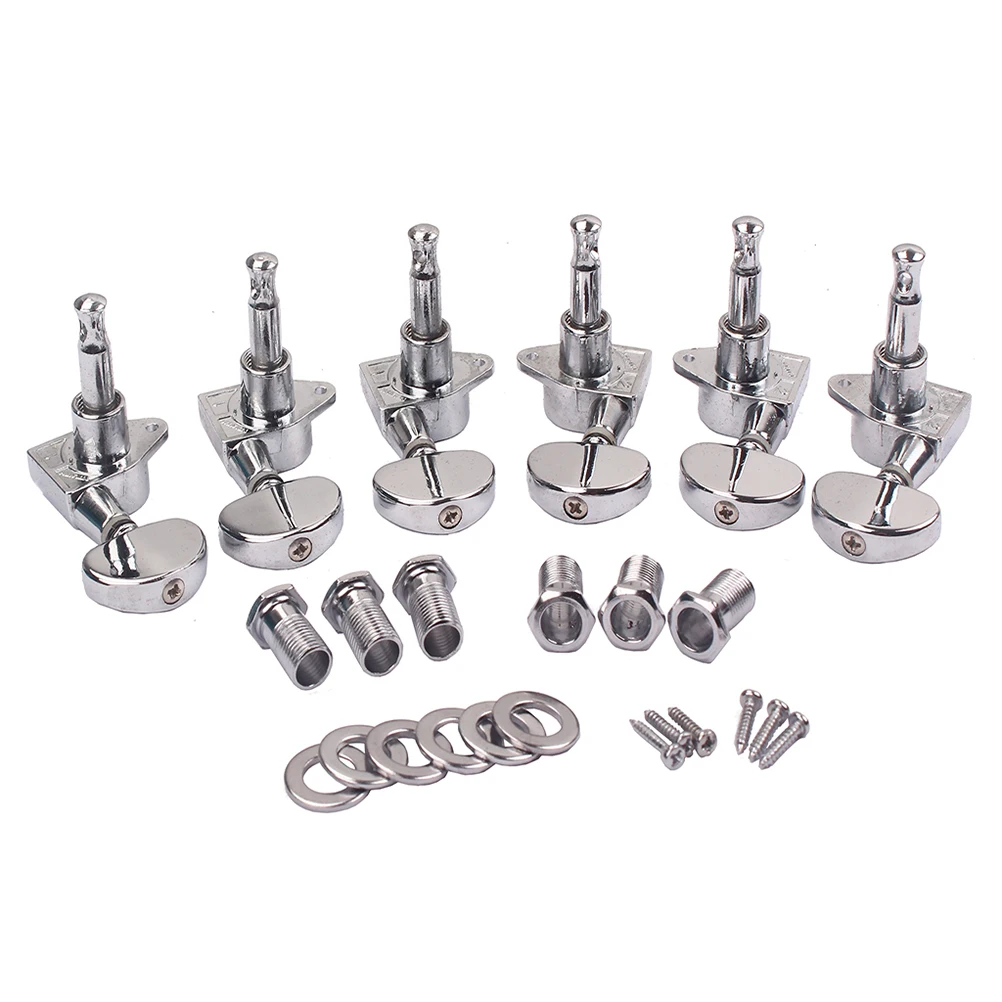 1set Heads for Electric Guitar Machine Heads Fix Strings Improve Sound Tuning Pegs Guitar Pegs Metal Practical
1set Heads for Electric Guitar Machine Heads Fix Strings Improve Sound Tuning Pegs Guitar Pegs Metal Practical