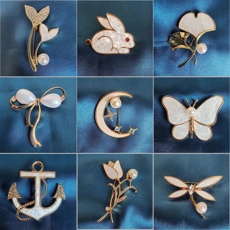 Fashion Brooch Accessories Sweater Cardigan Brooch Women Collar Anti-Exposure Waist Pin Fixed Clothing Collar Pin Wholesale
Fashion Brooch Accessories Sweater Cardigan Brooch Women Collar Anti-Exposure Waist Pin Fixed Clothing Collar Pin Wholesale